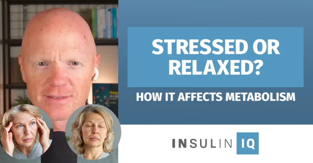 Autonomic nervous system: fight or flight vs rest and digest for metabolic health
